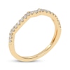 Thumbnail Image 2 of Lab-Grown Diamonds by KAY Contour Wedding Band 1/6 ct tw 14K Yellow Gold