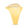 Thumbnail Image 2 of Men's Diamond Cross Shield Ring 1 ct tw 10K Yellow Gold