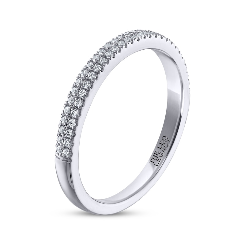 Main Image 2 of THE LEO Legacy Lab-Grown Diamond Anniversary Band 1/5 ct tw 14K White Gold