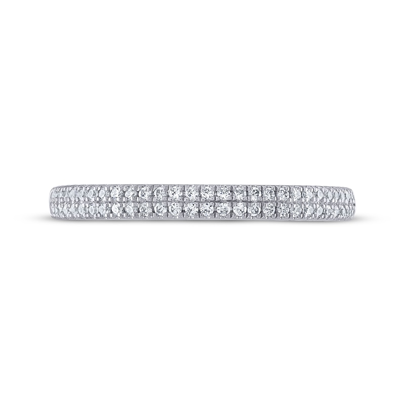 Main Image 3 of THE LEO Legacy Lab-Grown Diamond Anniversary Band 1/5 ct tw 14K White Gold