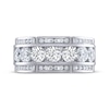 Thumbnail Image 3 of Men's THE LEO Legacy Lab-Grown Diamond Wedding Band 2-3/4 ct tw 14K White Gold