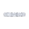 Thumbnail Image 2 of THE LEO Legacy  Lab-Grown diamond Emerald-Cut Anniversary Band 2-1/2 ct tw 14K White Gold