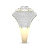 Thumbnail Image 3 of Men's Oval & Round-Cut Diamond Ring 3 ct tw 14K Yellow Gold Size 10