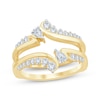 Thumbnail Image 1 of Pear-Shaped & Round-Cut Diamond Enhancer Ring 5/8 ct tw 14K Yellow Gold