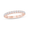 Thumbnail Image 1 of Monique Lhuillier Bliss Lab-Grown Diamond Anniversary Ring 1/2 ct tw 18K Rose Gold