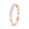 Thumbnail Image 2 of Monique Lhuillier Bliss Lab-Grown Diamond Anniversary Ring 1/2 ct tw 18K Rose Gold