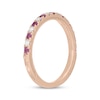 Thumbnail Image 2 of Neil Lane Diamond & Pink Tourmaline Anniversary Ring 1/5 ct tw 14K Rose Gold