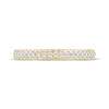 Thumbnail Image 4 of Monique Lhuillier Bliss Lab-Grown Diamond Wedding Band 1/2 ct tw 18K Yellow Gold