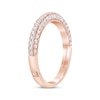 Thumbnail Image 2 of Monique Lhuillier Bliss Lab-Grown Diamond Wedding Band 1/2 ct tw 18K Rose Gold