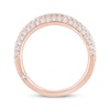 Thumbnail Image 3 of Monique Lhuillier Bliss Lab-Grown Diamond Wedding Band 1/2 ct tw 18K Rose Gold