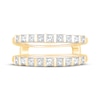 Thumbnail Image 2 of Princess-Cut Diamond Channel-Set Enhancer Ring 1 ct tw 14 Yellow Gold