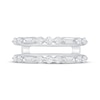 Thumbnail Image 3 of Baguette & Round-Cut Diamond Enhancer Ring 3/4 ct tw 14K White Gold