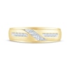 Thumbnail Image 3 of Men's Diamond Wedding Band 1/4 ct tw 10K Yellow Gold