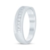 Thumbnail Image 2 of Now + Forever Men's Diamond Diagonal Wedding Band 1/3 ct tw 10K White Gold