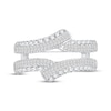 Thumbnail Image 3 of Round & Baguette-Cut Diamond Enhancer Ring 3/4 ct tw 14K White Gold