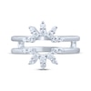 Thumbnail Image 3 of Diamond Starburst Enhancer Ring 1/3 ct tw 14K White Gold