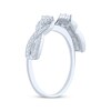 Thumbnail Image 2 of Diamond Wrap Enhancer Ring 1/4 ct tw 14K White Gold