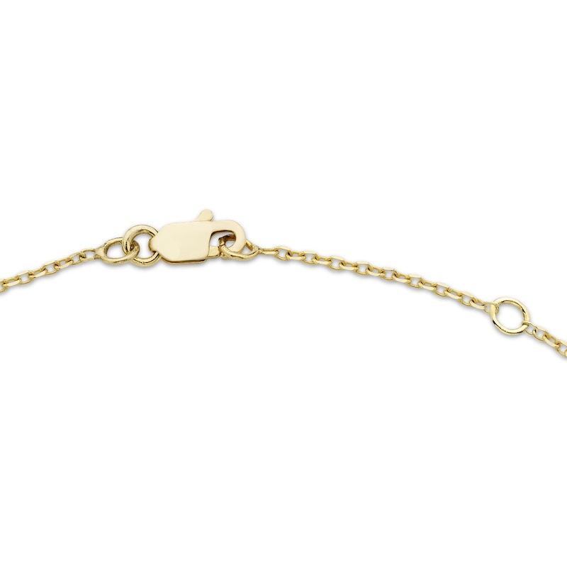 Main Image 2 of Infinity Heart Necklace 10K Two-Tone Gold 18&quot;