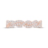 Thumbnail Image 4 of Monique Lhuillier Bliss Lab-Grown Diamond Multi-Row Twist Anniversary Ring 3/8 ct tw 18K Rose Gold