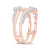 Thumbnail Image 2 of Marquise & Round-Cut Diamond Enhancer Ring 5/8 ct tw 14K Rose Gold