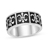 Thumbnail Image 1 of Men's Fleur-De-Lis Ring Stainless Steel