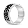 Thumbnail Image 2 of Men's Fleur-De-Lis Ring Stainless Steel