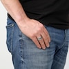 Thumbnail Image 4 of Men's Scrollwork Ring Stainless Steel