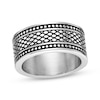 Thumbnail Image 1 of Men's Mesh Pattern Ring Stainless Steel