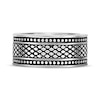 Thumbnail Image 4 of Men's Mesh Pattern Ring Stainless Steel