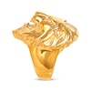 Thumbnail Image 2 of Lion's Head Ring Yellow Ion-Plated Stainless Steel