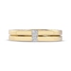 Thumbnail Image 3 of Men's Diamond Wedding Band 1/5 ct tw 14K Yellow Gold