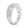 Thumbnail Image 1 of Men's Diamond Wedding Band 1 ct tw 10K White Gold