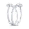 Thumbnail Image 2 of Marquise & Round-Cut Diamond Enhancer Ring 7/8 ct tw 14K White Gold