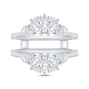 Thumbnail Image 3 of Marquise & Round-Cut Diamond Enhancer Ring 7/8 ct tw 14K White Gold