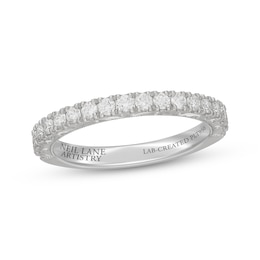 Neil Lane Artistry Heritage Lab-Grown Diamond Wedding Band 1/2 ct tw Platinum