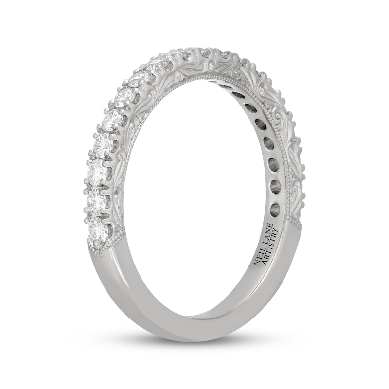 Main Image 2 of Neil Lane Artistry Heritage Lab-Grown Diamond Wedding Band 1/2 ct tw Platinum