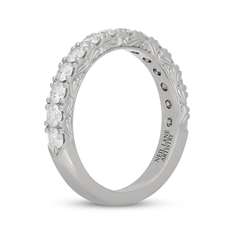 Main Image 2 of Neil Lane Artistry Heritage Lab-Grown Diamond Wedding Band 1 ct tw Platinum