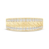 Thumbnail Image 3 of Men's Diamond Wedding Band 1/2 ct tw 10K Yellow Gold