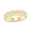 Thumbnail Image 1 of Men's Diamond Channel Wedding Band 1 ct tw 10K Yellow Gold