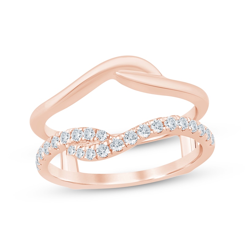 Main Image 1 of Diamond Enhancer Ring 1/3 ct tw 14K Rose Gold