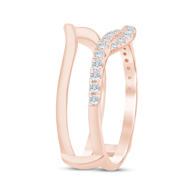 Main Image 2 of Diamond Enhancer Ring 1/3 ct tw 14K Rose Gold