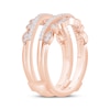 Thumbnail Image 2 of Diamond Vintage-Style Enhancer Ring 1/3 ct tw 14K Rose Gold