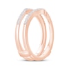 Thumbnail Image 2 of Diamond Contour Enhancer Ring 1/4 ct tw 14K Rose Gold