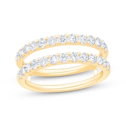 Diamond Enhancer Ring 1 ct tw 14K Yellow Gold