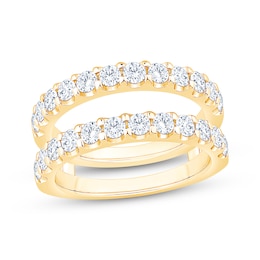 Diamond Enhancer Ring 1-1/2 ct tw 14K Yellow Gold