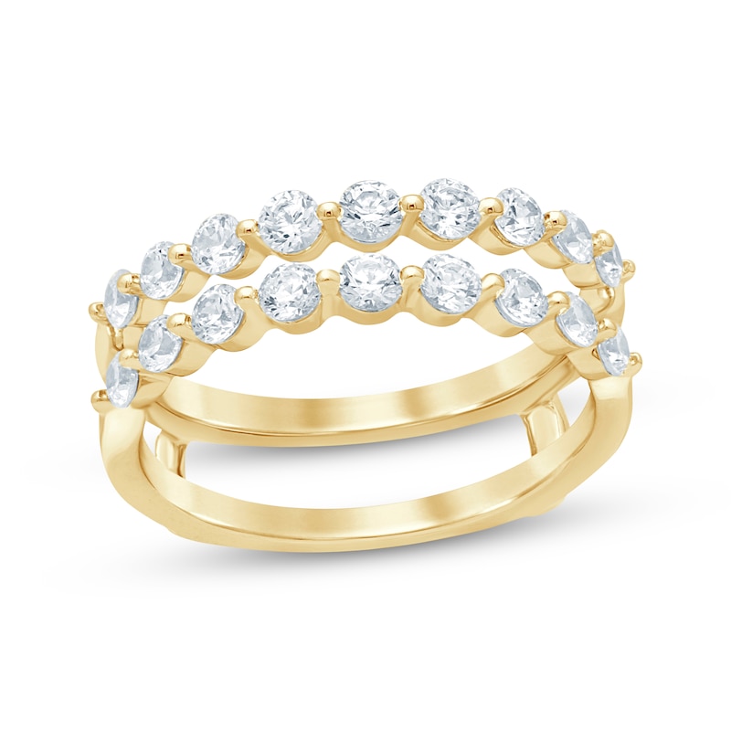 Main Image 1 of Diamond Enhancer Ring 1 ct tw Round-cut 14K Yellow Gold