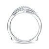 Thumbnail Image 3 of Diamond Curved Enhancer Ring 1/6 ct tw 14K White Gold