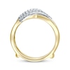 Thumbnail Image 3 of Diamond Curved Enhancer Ring 1/6 ct tw 14K Yellow Gold