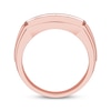 Thumbnail Image 2 of Now + Forever Men's Diamond Wedding Band 1 ct tw 10K Rose Gold