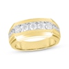 Thumbnail Image 1 of Men's Diamond Wedding Band 1 ct tw 10K Yellow Gold